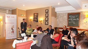 Après la visite de l'établissement, la présentation du secteur et des métiers a permis un débat et des échanges entre représentants du Fafih, professionnels et spécialistes de l'orientation et de l'emploi