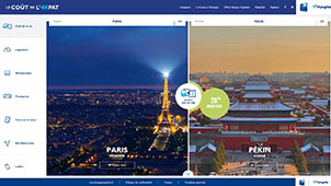 un site pour comparer le cot de la vie l?tranger