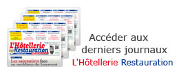 Acc�der aux derniers journaux de L'H�tellerie Restauration