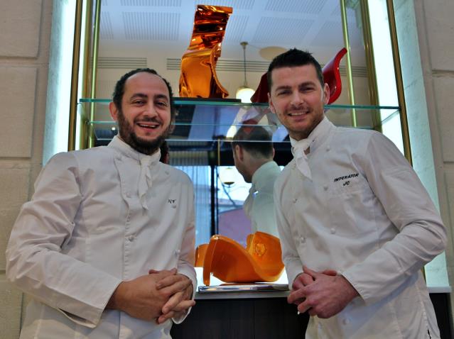 Nicolas Fontaine et Julien Caligo mettent leur talent au service d'une cuisine inspirée par Pierre Gagnaire.