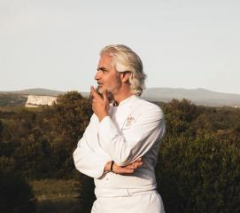 Xavier Mathieu, chef-propriétaire du Phébus, à Joucas : 'On apprend vite en cuisine quand on aime...