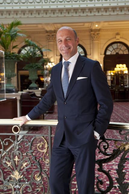 Christophe Laure, directeur général de l'Intercontinental de Paris Le Grand, vient d'être élu président de la branche prestige de l'Umih.