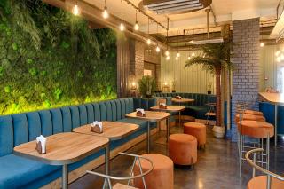 Vertuoz a installé ses premières dalles isonorisantes en végétaux stabilisés dans un restaurant de...