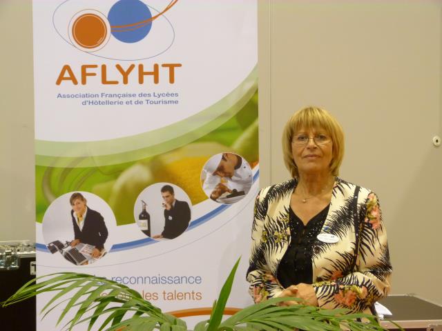 Agnès Vaffier, présidente de l'Aflyht.