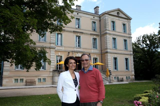 Anne et Rudy Baur fêtent avec leurs clients les 20 ans du château de Montcaud.