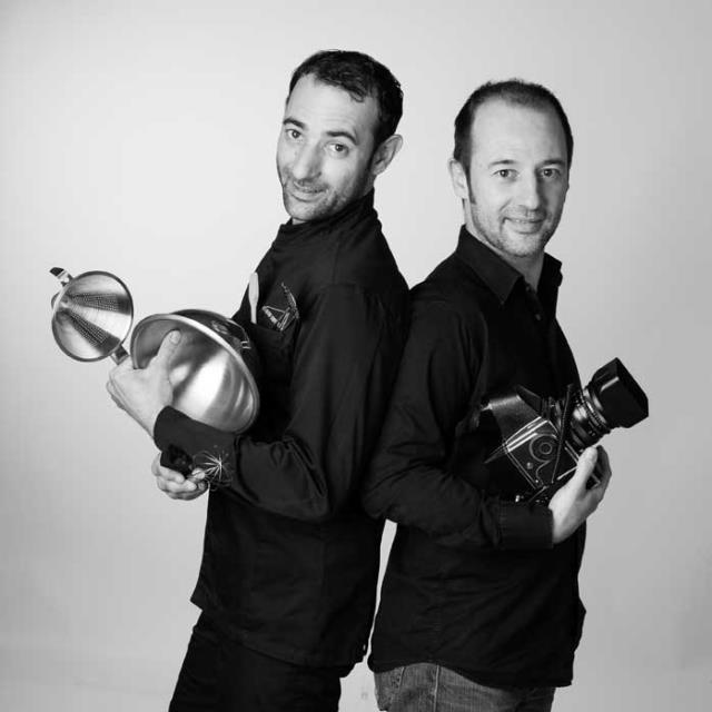 David et Laurent Rodriguez le duo de cuisinier/photographe culinaire