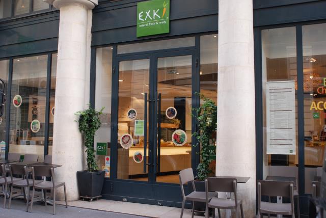 La chaîne belge Exki occupe une place grandissante sur le créneau de la restauration rapide, avec des produits naturels et frais. Un exemple d'une enseigne qui souhaite transformer le fast food en « fast good »