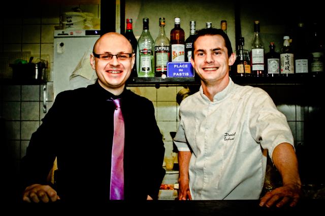 Daniel Lutrand et Jean-Philippe Vivant, le Pastis Restaurant à Montpellier