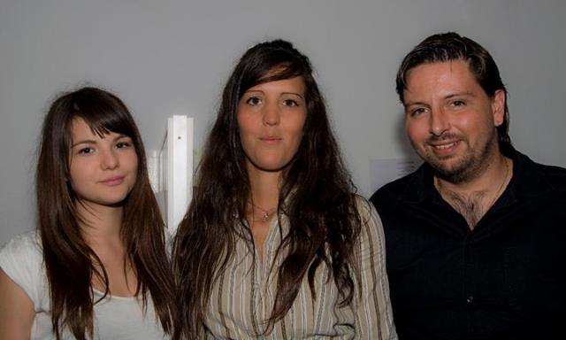 L'équipe de l'Agence Profil à Bastia (Corse) : Mélanie Ventura, Laura Orsoni, et Thibaut Lahore.