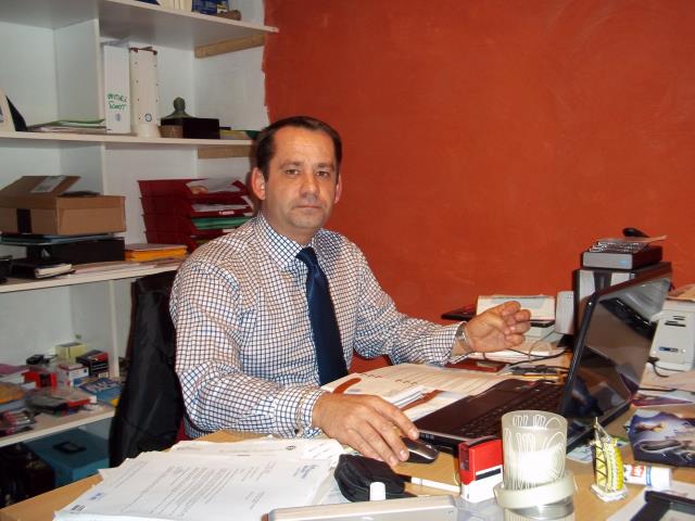 Laurent Trichet, directeur de l'agence Oui Chef! Recrutement à Juillan (65).
