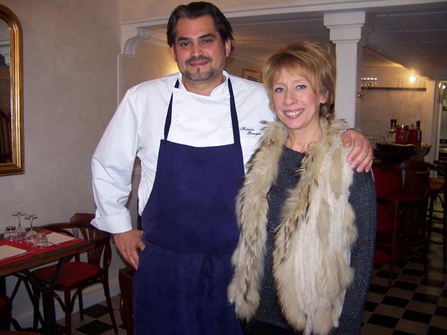 Fabrice Garabedian et Corine Augé sont les propriétaires de ce restaurant de 45 couverts.