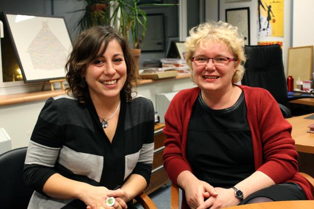Elisabeth Brégnard (à droite) et Christina Goranova, responsables recrutement chez Courtepaille, n'aiment pas « les fautes d'orthographe dans les lettres de motivation ».