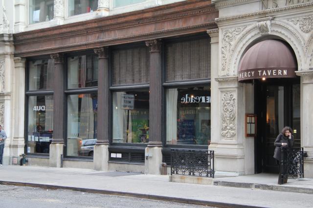Le 'Gramercy Tavern' un des établissement signataire du Pride of New-York Pledge, assurant au moins 10% de leur approvisionnement dans l'état de New-York.