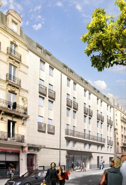 L'ouverture du premier hôtel Okko (80 chambres), situé rue de Strasbourg à Nantes (44), est prévue pour décembre.