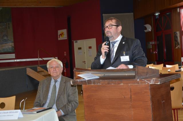 Jean-Claude-Boulard, maire du Mans, assistait à l'assemblée générale de la CPIH 72, présidée par Jean-Paul Hennin.