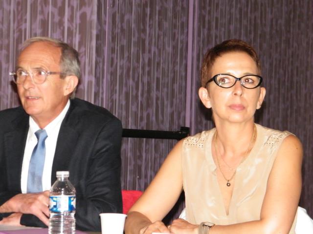 Hervé Bécam et Véronique Gaulon