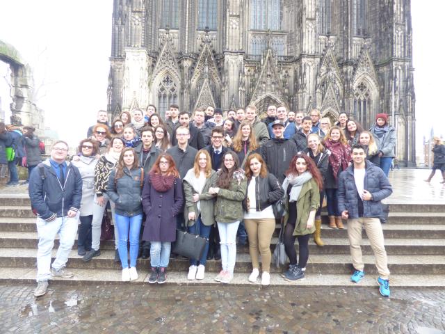 Les élève de l'INFA Gouvieux en immersion en Allemagne