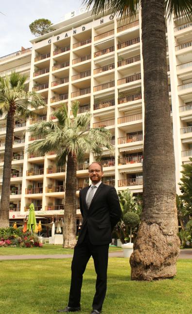 Victor Basquin, responsable développement durable, Grand Hotel, Cannes