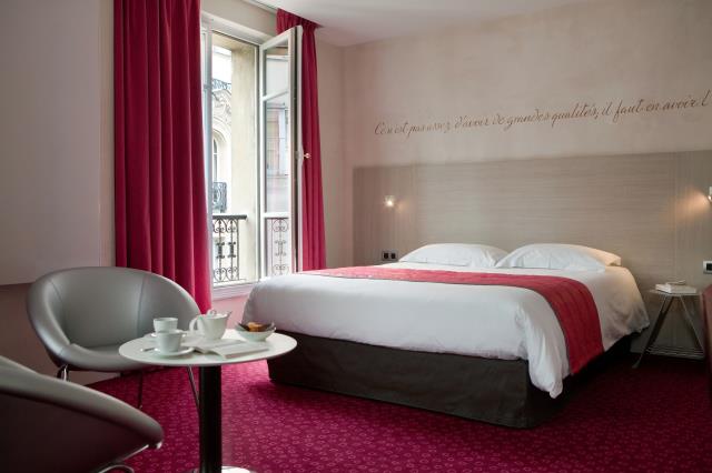 Une chambre de l'hôtel de Sévigné (Paris, XVIe).