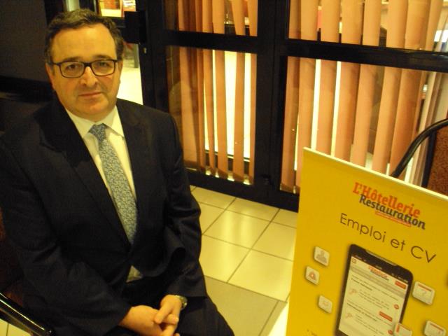 Augustin Hernandez, président de l'Association des Anciens de l'Ecole Hôlelière