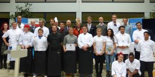 Les participants au concours, le 27 novembre dernier, au lycée professionnel de Grevenbroich.