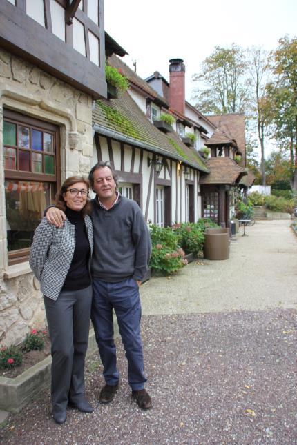 Christophe Riche est à la tête de trois hôtels restaurants avec sa femme Marie-Laure