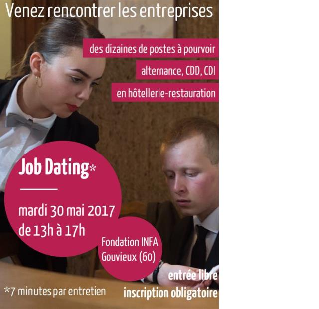 Job Dating à l'INFA Le Manoir le 30 mai