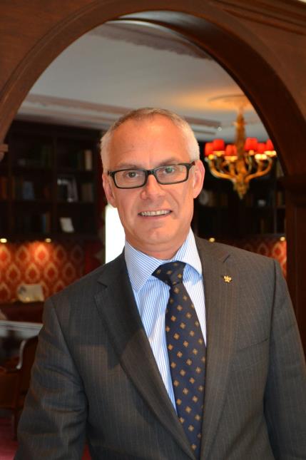 Pascal Groell, directeur général de l'hôtel 4 étoiles à Chantilly.