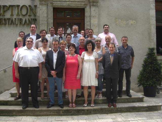 Les congressistes du réseau CEH réunis à Bourges (18).