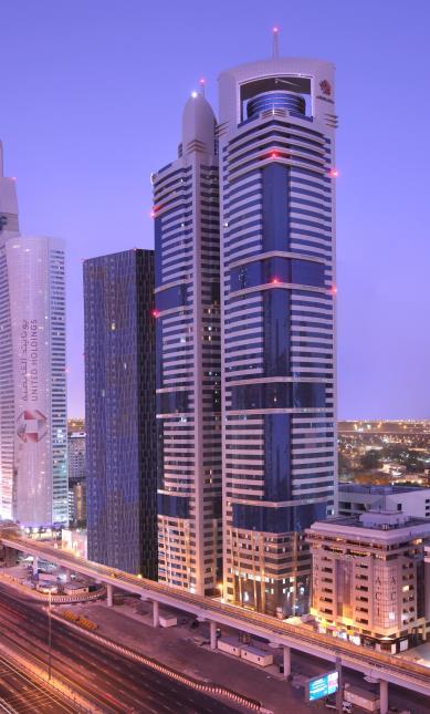 Le futur Warwick Hôtel Dubaï est à proximité du Dubaï Financial Center.