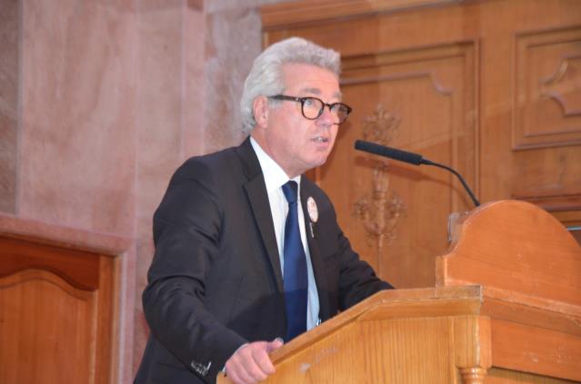 Didier Chenet lors du discours de clôture du XIIème congrès du Synhorcat.