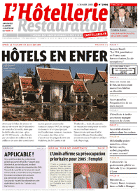 Le journal de L'Htellerie Restauration numro 2906 du 6 janvier 2005