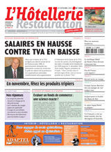 Le journal de L'Htellerie Restauration numro 2944 du 29 septembre 2005