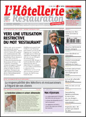 Le journal de L'Hôtellerie Restauration n° 2976 du 11 mai 2006