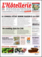 Le journal de L'Htellerie Restauration n 2998 du 12 octobre 2006