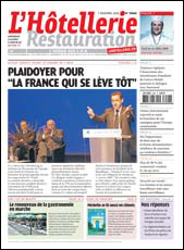 Le journal de L'Htellerie Restauration n 3006 du 7 dcembre 2006