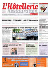 Le journal de L'Htellerie Restauration n 3010 du 4 janvier 2007