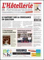 Le journal de L'Htellerie Restauration n 3053 du 2 novembre 2007