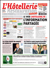 Le journal de L'Htellerie Restauration n 3055 du 15 novembre 2007