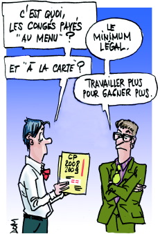 décompte des congés payés en jours ouvrables