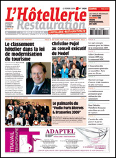 Le journal de L'Htellerie Restauration 3120 du 12 fvrier 2009