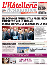 Le journal de L'Htellerie Restauration 3137 du 11 juin 2009