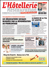 Le journal de L'Htellerie Restauration 3139 du 25 juin 2009