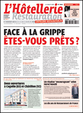 Le journal de L'Htellerie Restauration 3143 du 23 juillet 2009