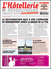 Le journal de L'Htellerie Restauration 3155 du 15 octobre 2009