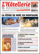 Le journal de L'Htellerie Restauration 3165 du 24 dcembre 2009