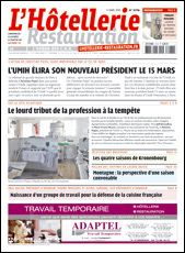 Le journal de L'Htellerie Restauration 3176 du 11 mars 2010