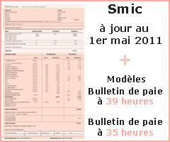 Smic  jour au 1er mai 2011