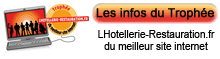 Troph�e lhotellerie-restauration.fr du meilleur site internet
