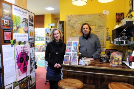 Brest (29) - La librairie-café des voyageurs, le rendez-vous des globe-trotters dans Librairies, libraires cafevoyages